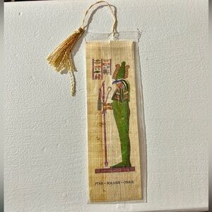 Egyptian papyrus bookmark